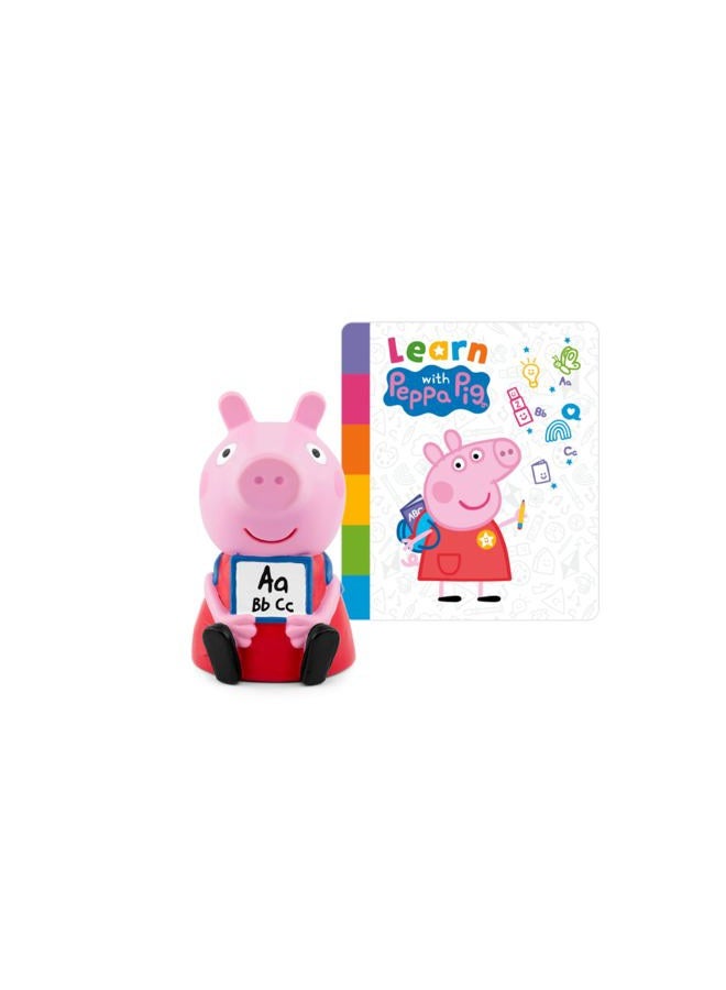 Tonies Peppa Pig Audio Toy Figurine from Learn with Peppa - Image 1