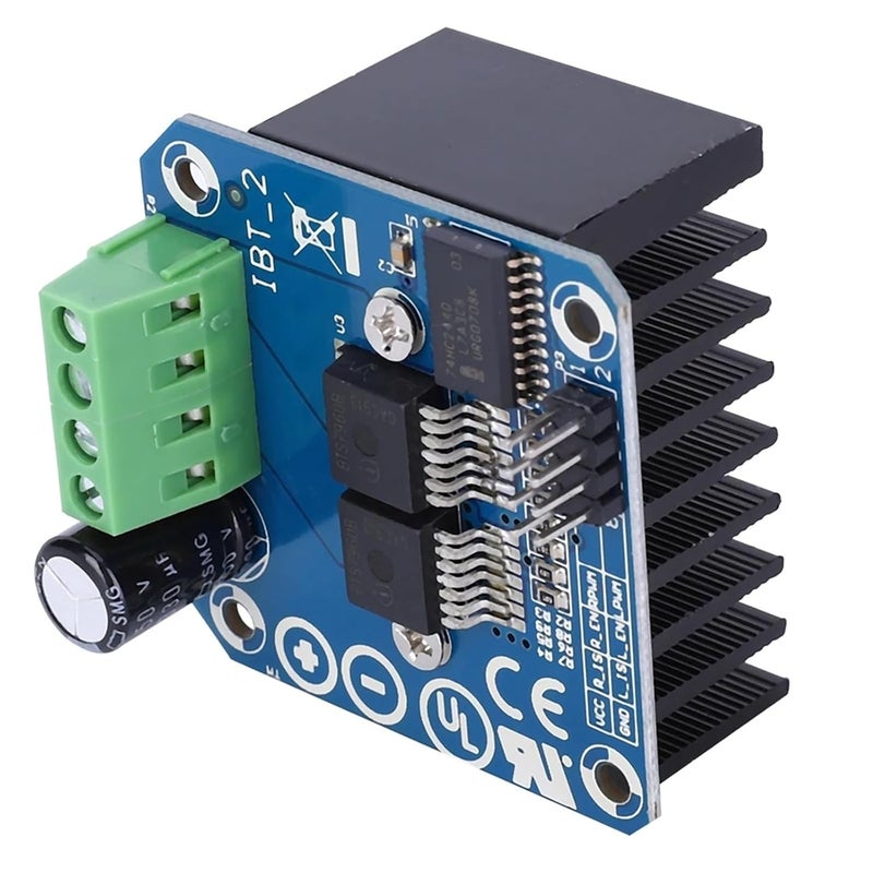 BTS7960 43A High Power Motor Driver Module H Bridge DC Stepper Controller - Image 4