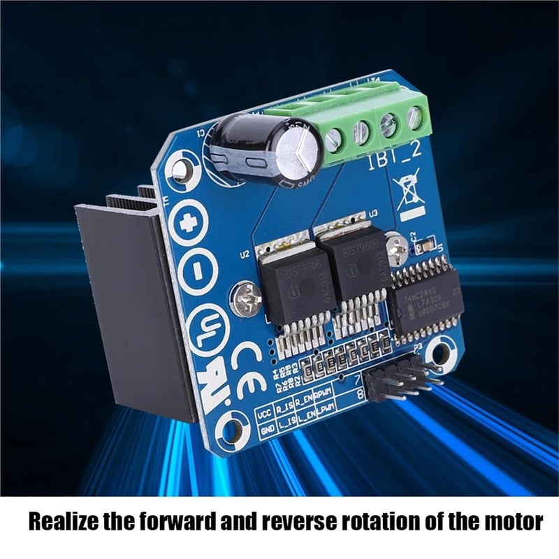 BTS7960 43A High Power Motor Driver Module H Bridge DC Stepper Controller - Image 5