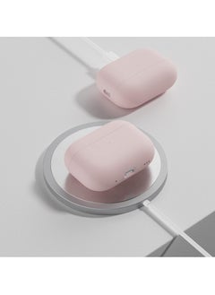 Generic Compatible with AirPods Pro 2 Case 2022, Full Protective Hybrid Silicone for AirPods Pro 2nd Generation Case, Front LED Visible Skin Cover-Pink  - Image 3