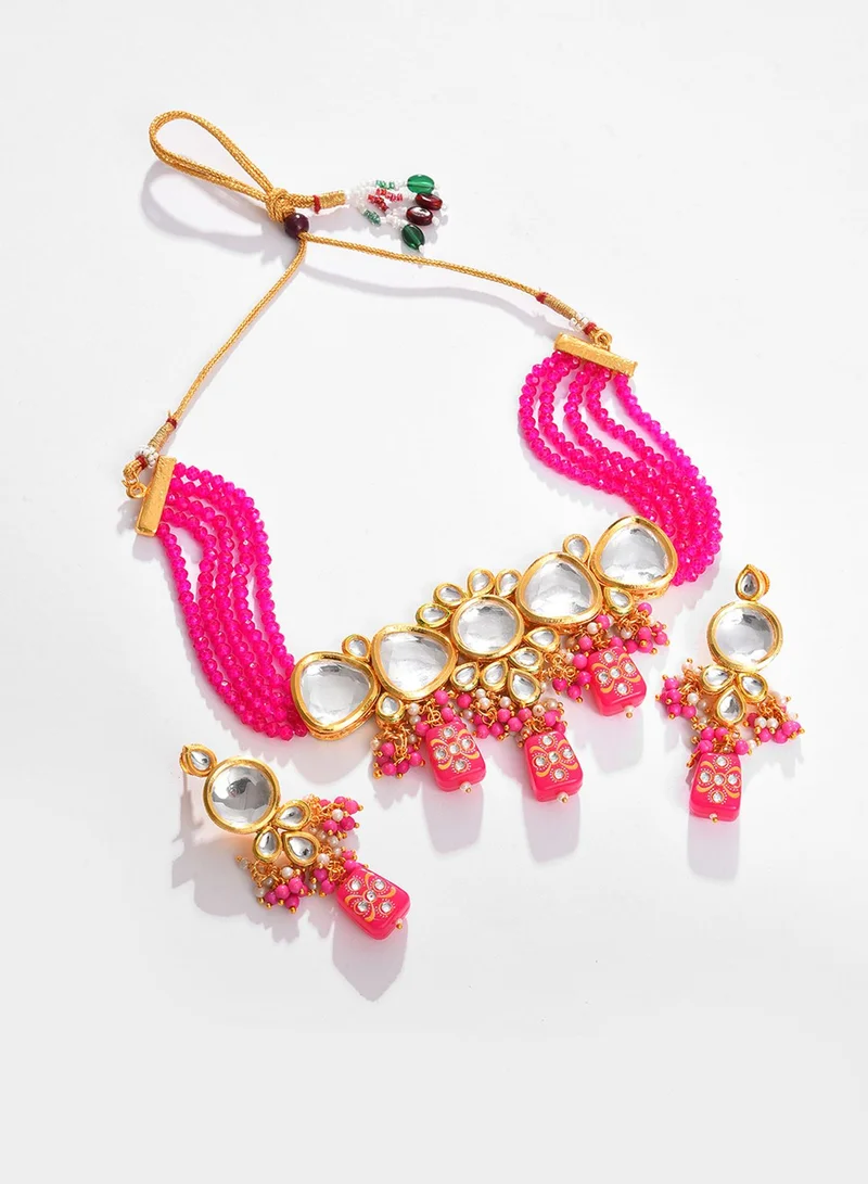 SOHI Wedding And Festival Artificial Jewellery Set