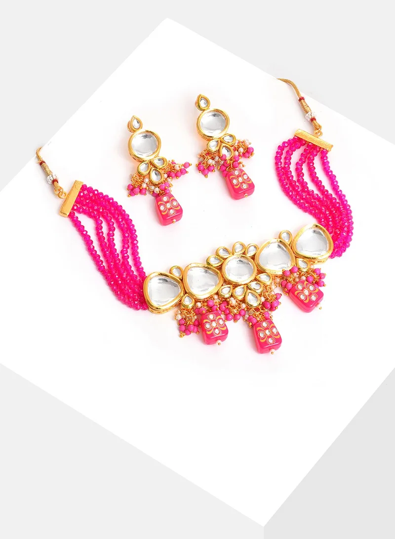 SOHI Wedding And Festival Artificial Jewellery Set