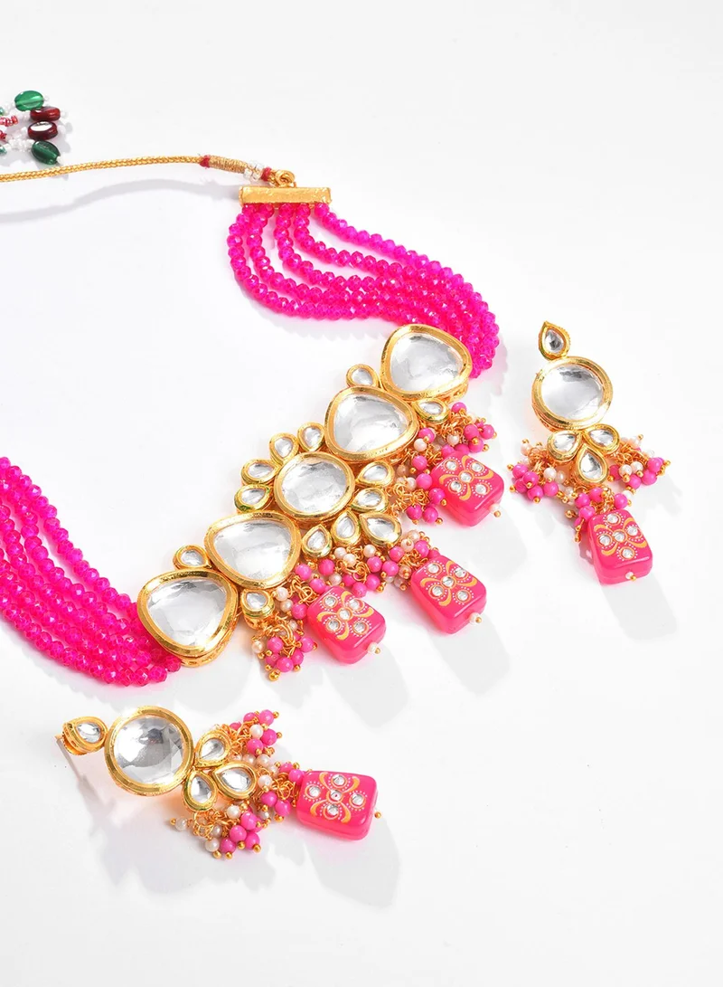 SOHI Wedding And Festival Artificial Jewellery Set