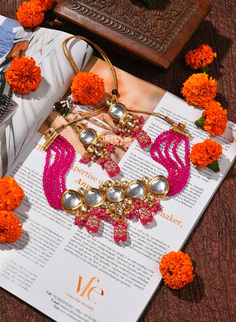 SOHI Wedding And Festival Artificial Jewellery Set