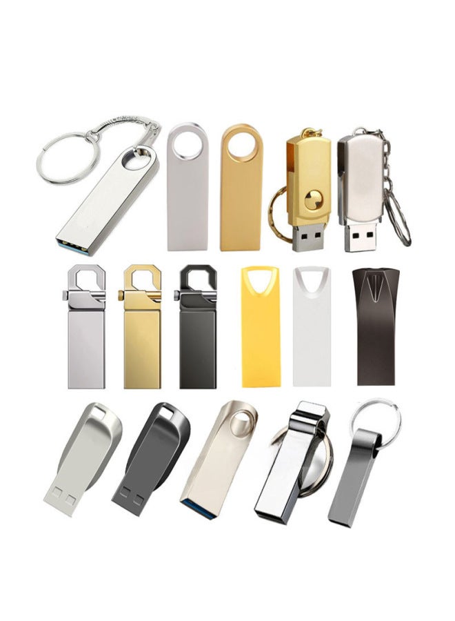 2TB Upgrade U Disk SE9 Huke Little Fat Man Ring 285 Whistle OTGU Disk-Color:Metal Whistle-Capacity:128g To 2tb High Speed - Image 2