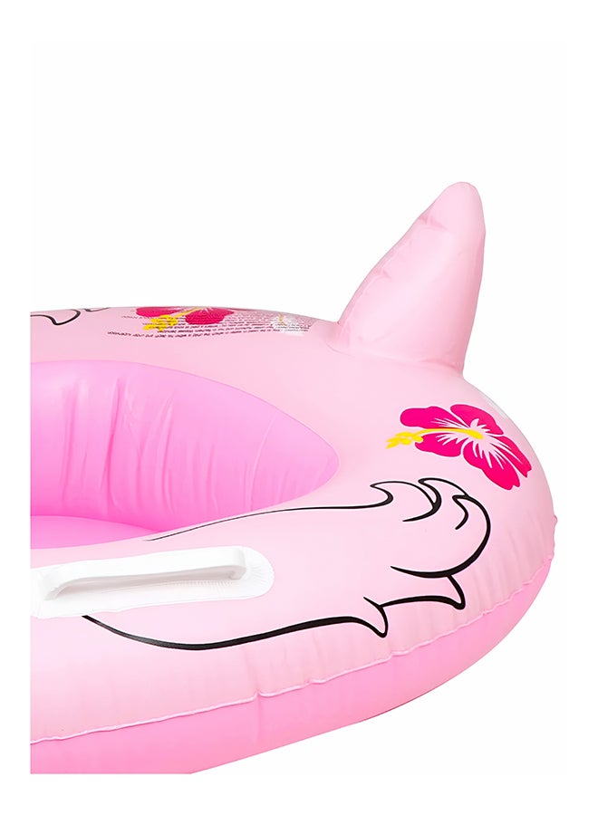 DBLEW Inflatable Flamingo Baby Swim Float Ring Seat Pool Float, Pink - Image 4
