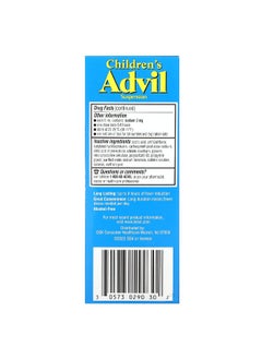Advil Advil, Children's Advil, Fever,  For Ages 2-11 Years, White Grape, 4 fl oz (120 ml)  - Image 2