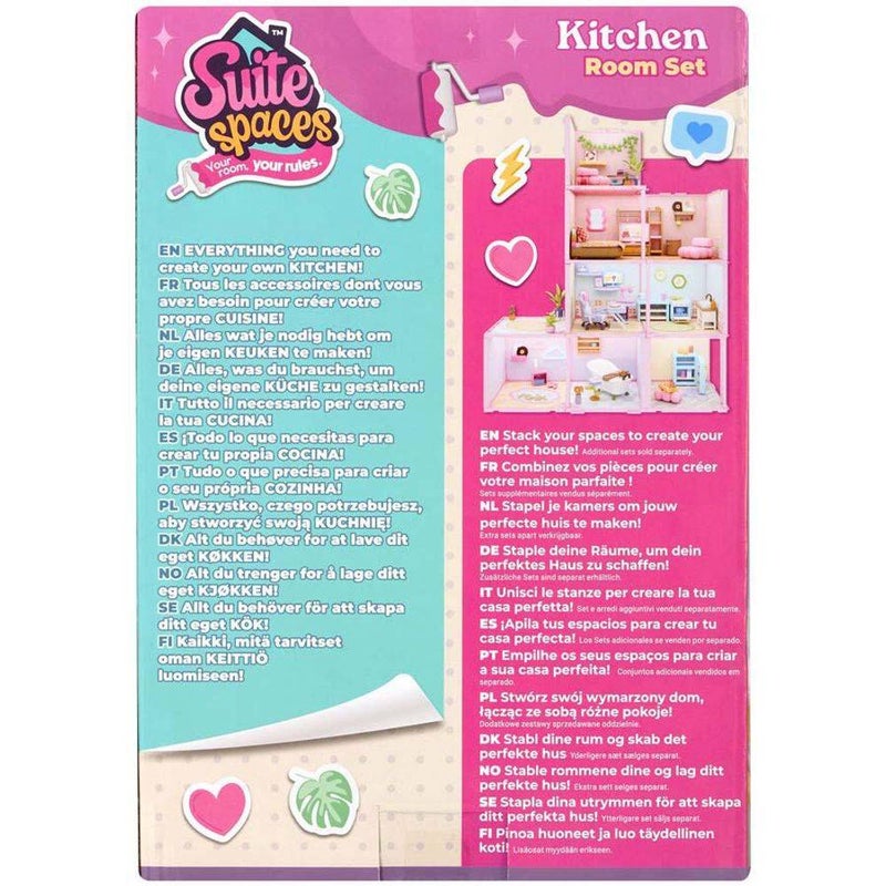 Suite Spaces Unbox & Build Kitchen Room Set (20 Accessories) - Image 4