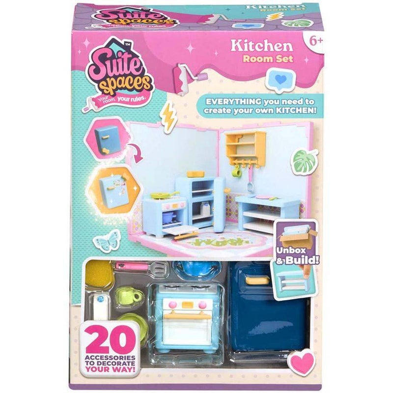 Suite Spaces Unbox & Build Kitchen Room Set (20 Accessories) - Image 1
