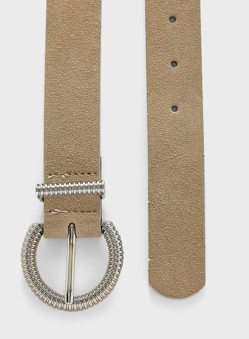 PIECES Pchona Allocated Hole Belt