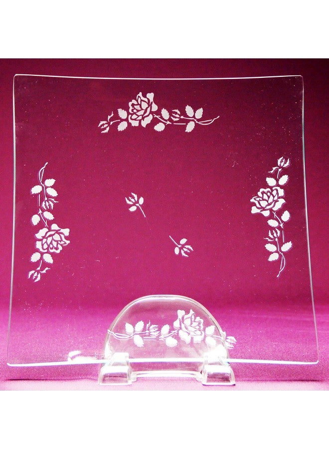 Armour Products Over N Over Glass Etching Stencil 5Inch By 8Inch Roses - Image 4