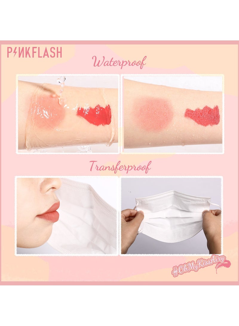 Pinkflash  Melting  Matte LIP Cream #201 - Image 4