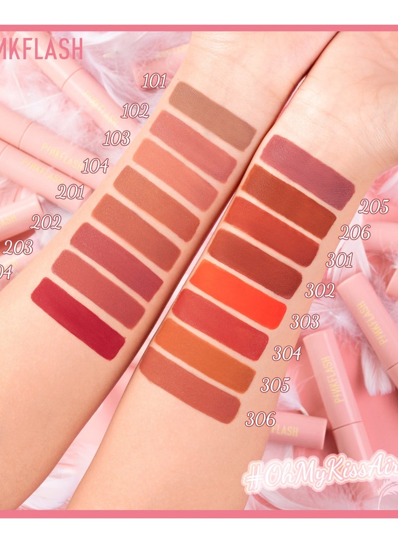 Pinkflash  Melting  Matte LIP Cream #201 - Image 3
