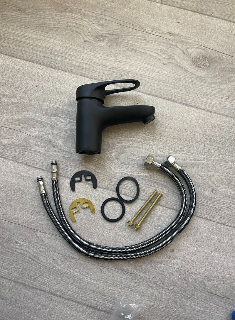 Hot and Cold Bathroom Sink Mixer Made of Zinc Alloy  Anti Rust - Image 4