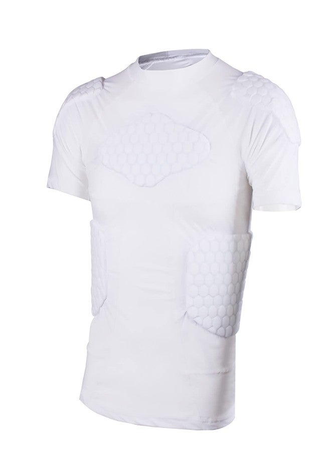 Jellybro Men's Padded Football Protective Gear Set Training Suit for Soccer Basketball Paintball Rib Protector - Image 1
