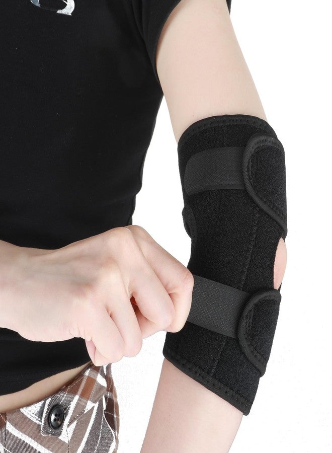 WY LIGHTING LEVEL Elbow Compression Sleeve with Removable Strap for Men & Women, Elbow Support Brace Ulnar Nerve Entrapment Splint Tendonitis Support Strap for Golfer Epicondylitis Weightlifting - Image 1