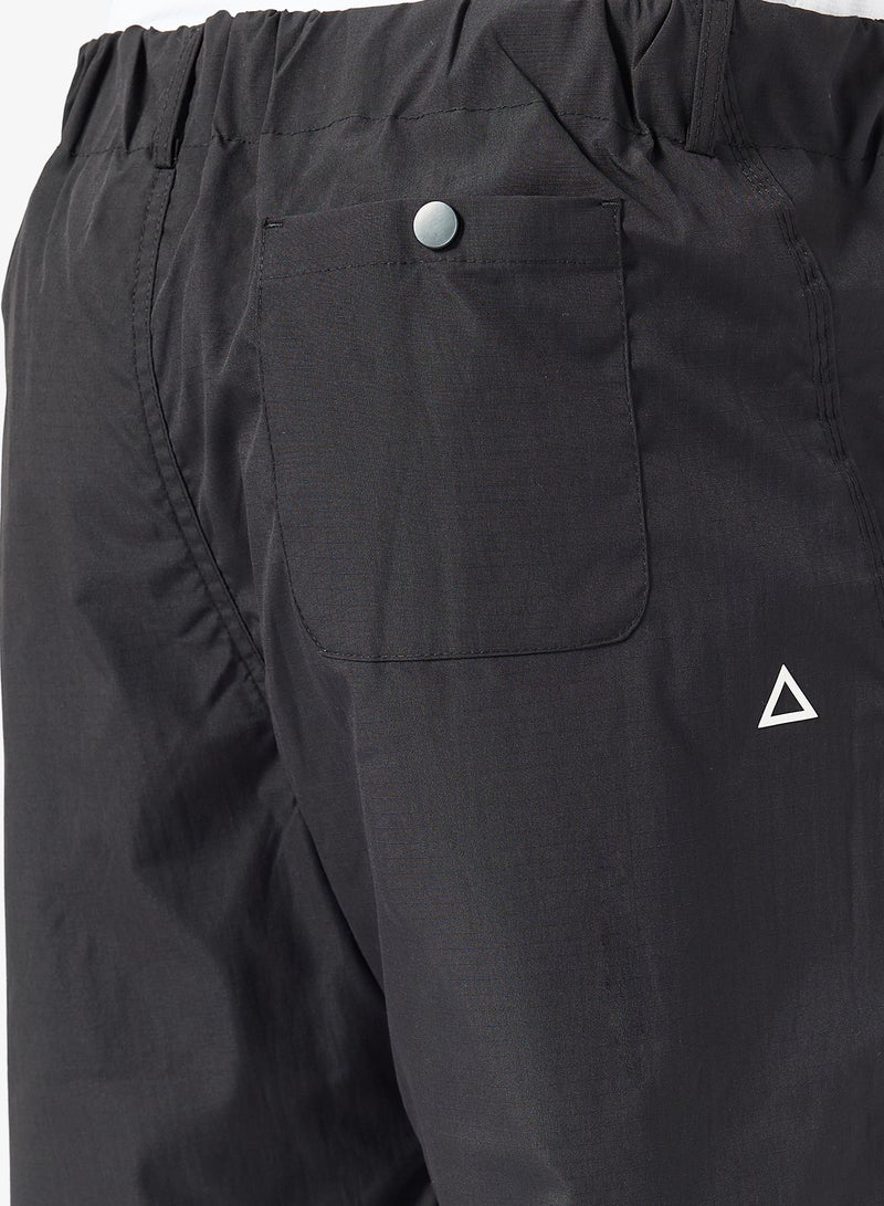 Seventy Five Emblem Design Relaxed Fit Pants - Image 5