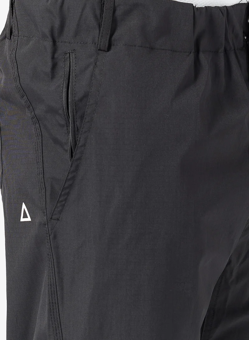 Seventy Five Emblem Design Relaxed Fit Pants