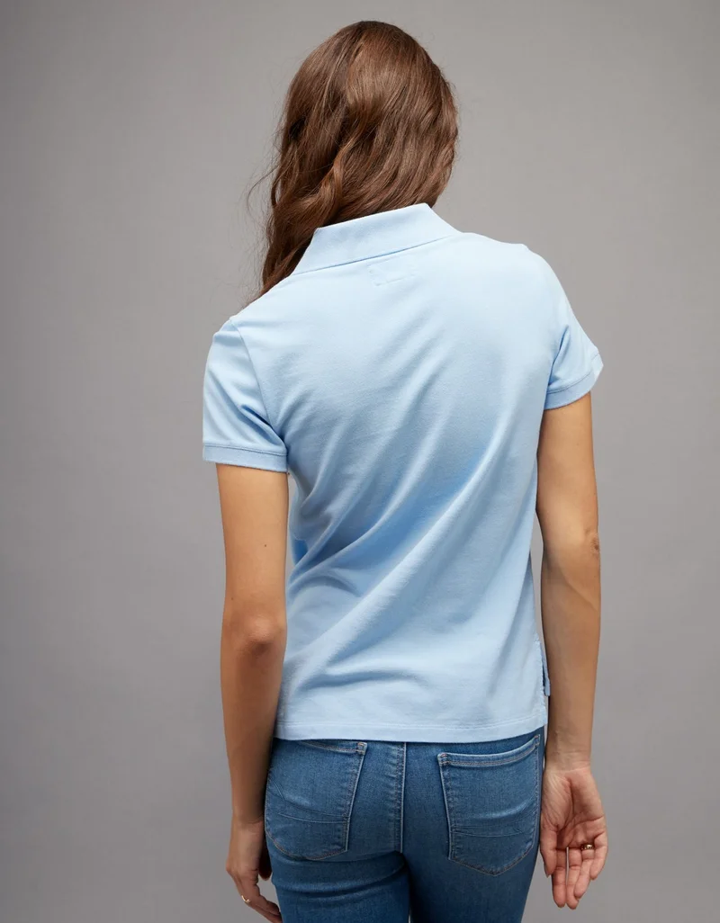 American Eagle  AE Classic Polo Shirt for Women | Best Price UAE
