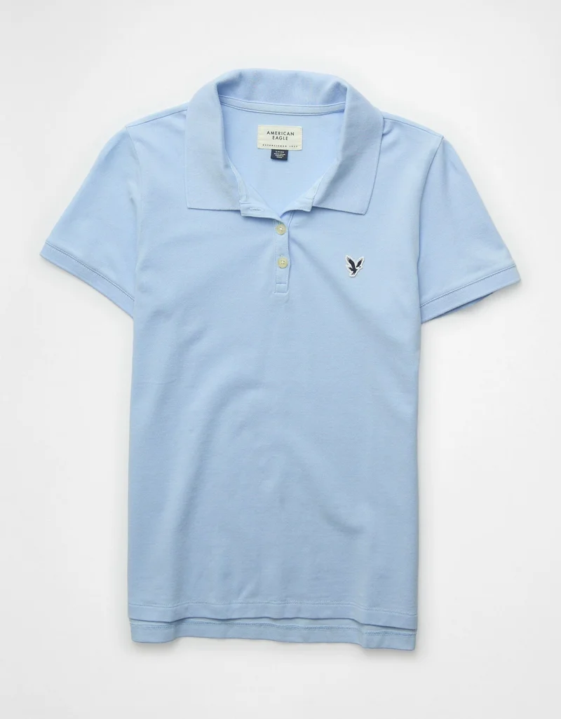 American Eagle  AE Classic Polo Shirt for Women | Best Price UAE