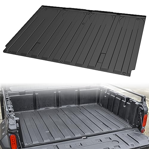 SAUTVS TPE Cargo Bed Mat Liner for Can Am Defender, Rubber Rear Cargo Bed Mat All Weather Protector Slush Liner for Can-Am Defender HD5 HD7 HD8 HD9 HD10 MAX 2016-2025 Accessories - Image 1