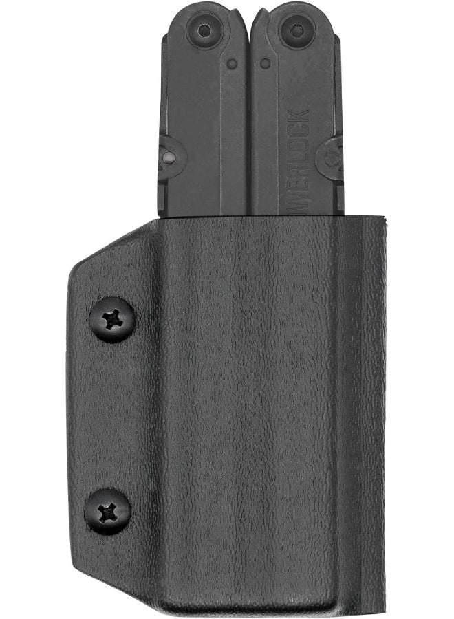 Clip & Carry Clip & Carry Kydex Multitool Sheath for SOG POWERLOCK ~ Made in USA (Multi-tool not included) Multi Tool Holder Holster (Black)  - Image 2