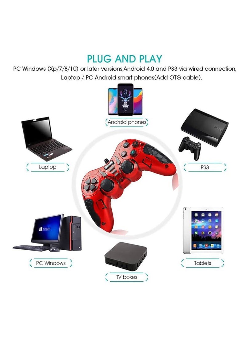 ZR-5001 وحدة تحكم GamePad Trubo، كابل USB 1.5 متر -