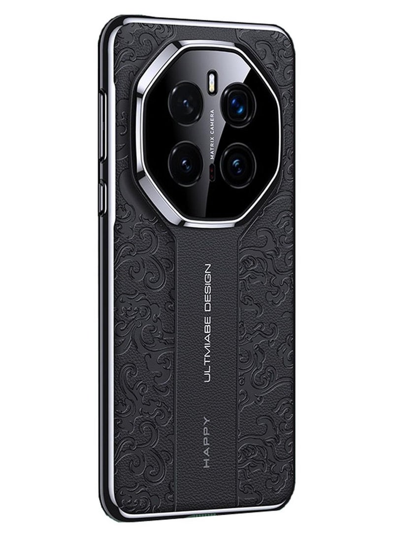 عام غطاء متوافق مع هونر ماجيك 7 برو - غطاء جلدي منقوش بتقنية نحت السحاب الميمون، حماية عدسة الكاميرا، مقاوم للصدمات - Image 1