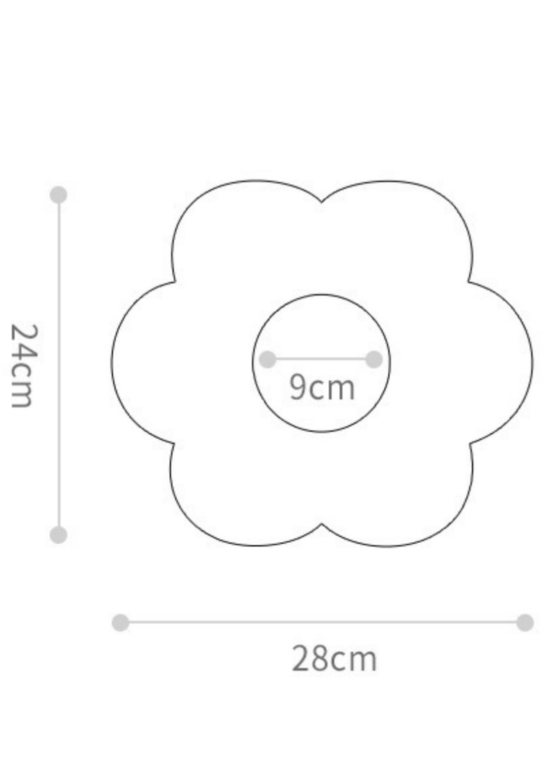 DOOKOO 4-Piece Baby Bibs, 360-Degree Rotating Soft Bibs for Feeding, Eating and Drooling - Image 2