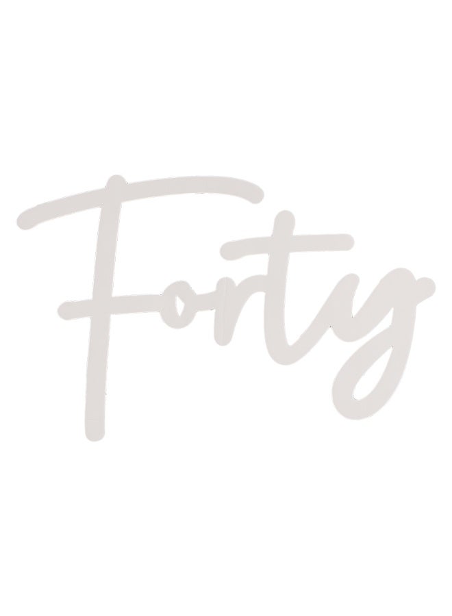 Ginger Ray 40Th Birthday Balloon Arch Sign - Image 1