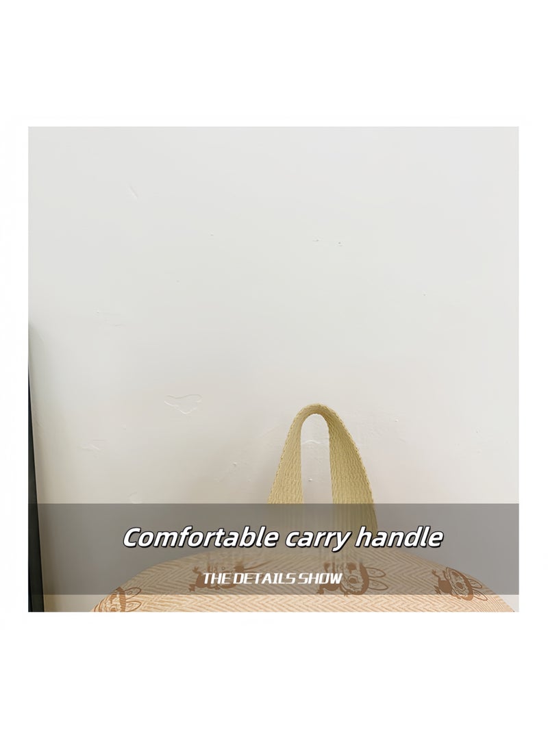 لابوبو حقيبة ظهر جديدة من Labu مصنوعة من القطيفة بعيون كبيرة ورسوم كرتونية لطيفة وصغيرة الحجم للسفر والترفيه وحقيبة ظهر عالية القيمة 36*32*12 سم - Image 4