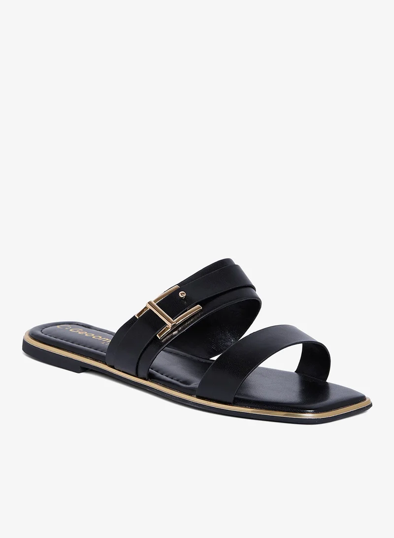 جيومني صنادل جيومني المسطحة للنساء – صنادل صيفية مريحة قابلة للارتداء اليومي، والمشي والسفر