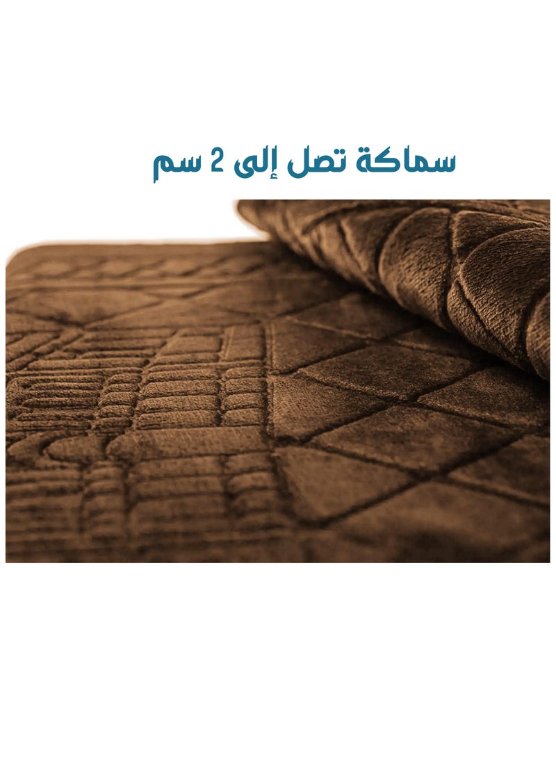 بكسل للأثاث سجادة صلاة قابلة للطي مع مسند ظهر وجيب لحمل الأغراض من بكسل الأثاث  - Image 2