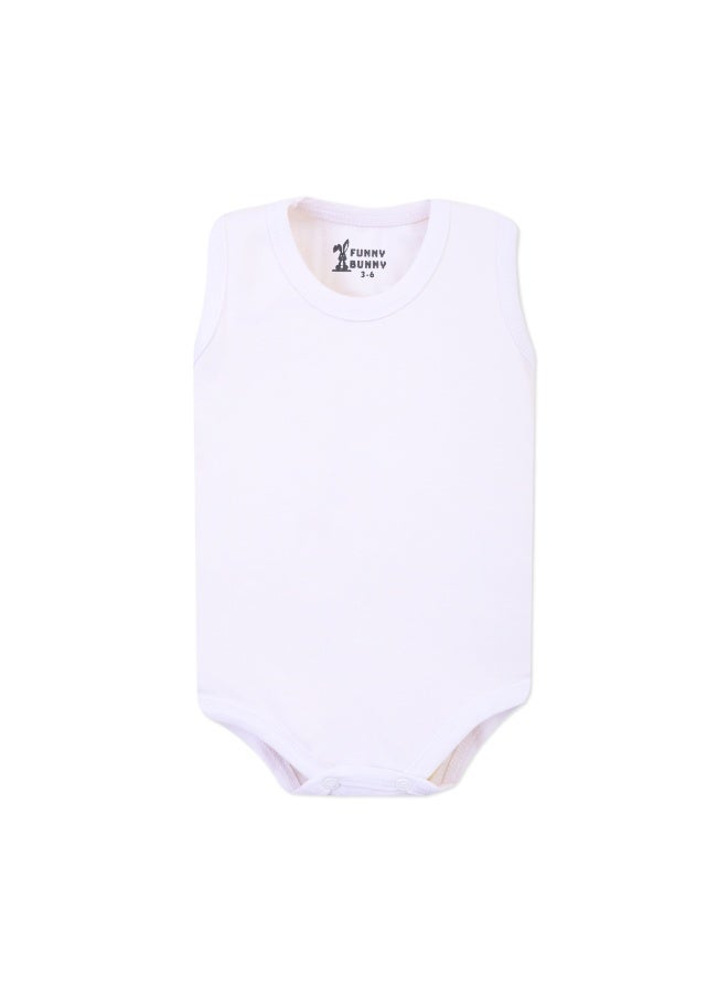 Funny Bunny Pack of 6 Cotton Wide Cut Bodysuit for Baby - Image 3