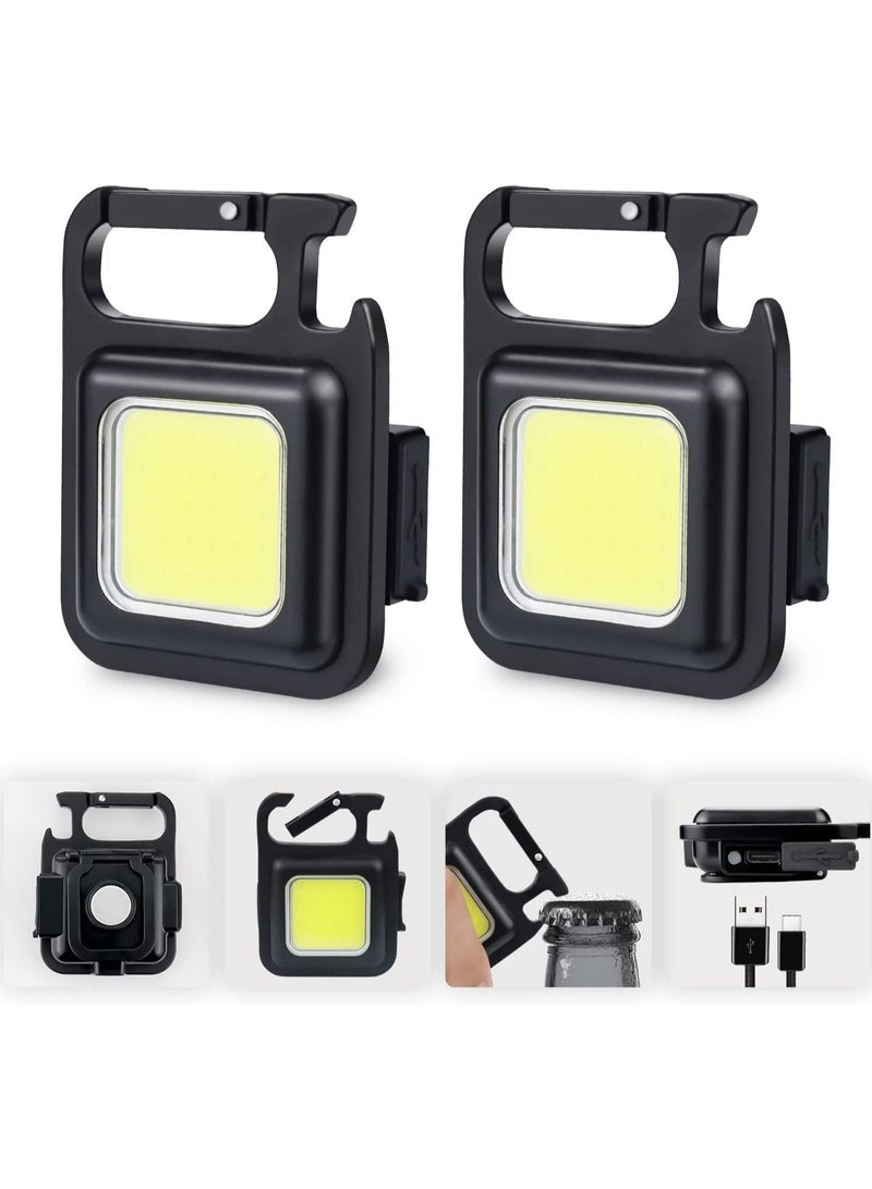 Rechargeable 800 Lumens Mini Flashlight - Pack of 2 - Image 1