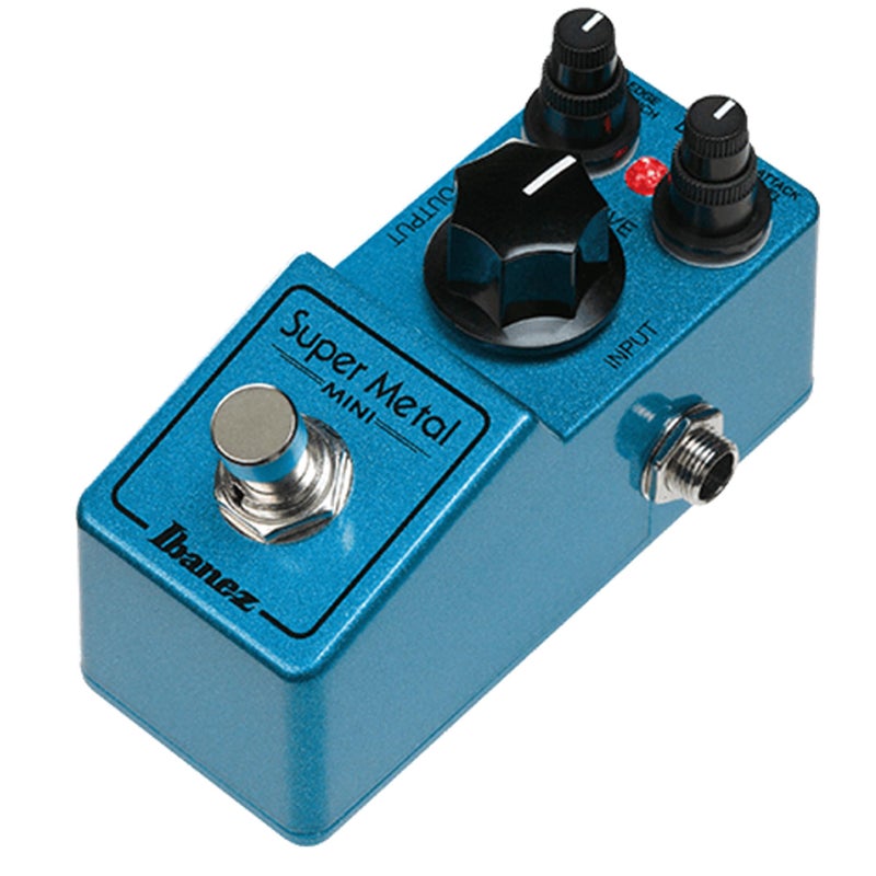 Ibanez SMMINI Super Metal Mini Effects pedal Blue Metallic - Image 2