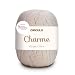 CÃRCULO Circulo Charme Yarn for Crochet and Knitting 433 yds 100 Mercerized Brazilian Virgin Cotton Soft Sport Weight Color 20 Natural - Image 2