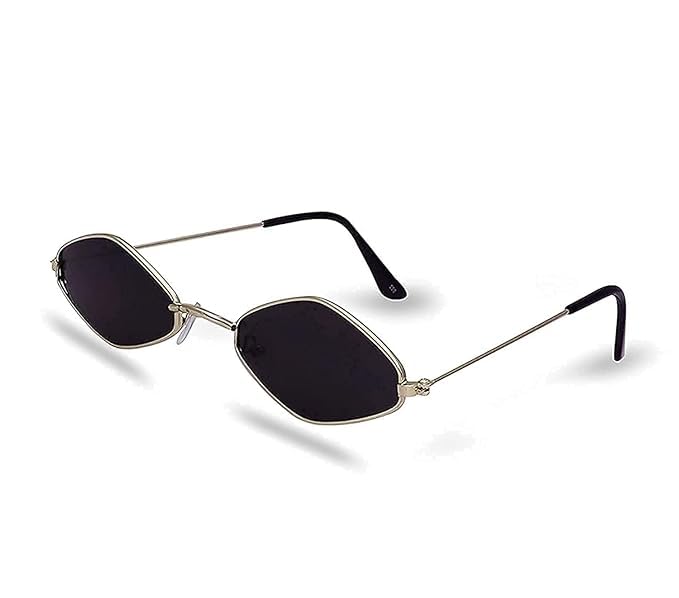 ROFFERS Women UV Protected Diamond Cut Sunglasses/Goggles, Black, Free Size - Image 1