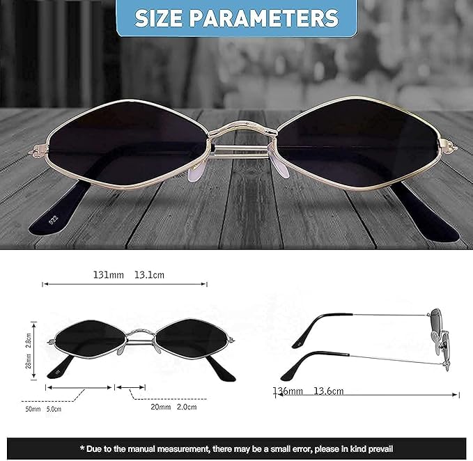 ROFFERS Women UV Protected Diamond Cut Sunglasses/Goggles, Black, Free Size - Image 4