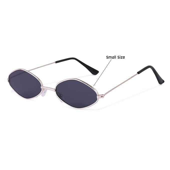 ROFFERS Women UV Protected Diamond Cut Sunglasses/Goggles, Black, Free Size - Image 3