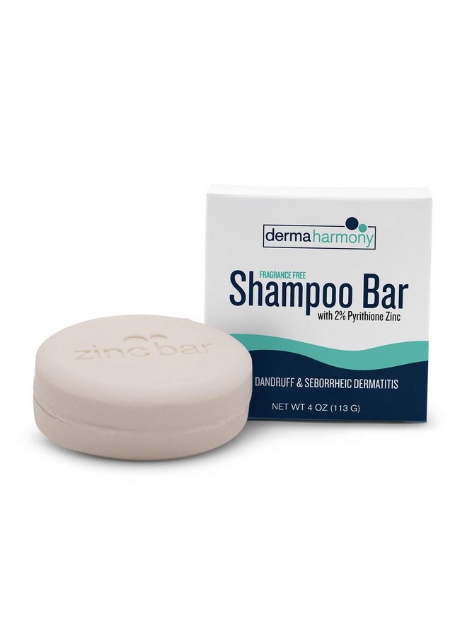 Dermaharmony شامبو 2% بيريثيون زنك لعلاج قشرة الرأس والتهاب الجلد الدهني بدون رائحة (4 أونصة)  - Image 2