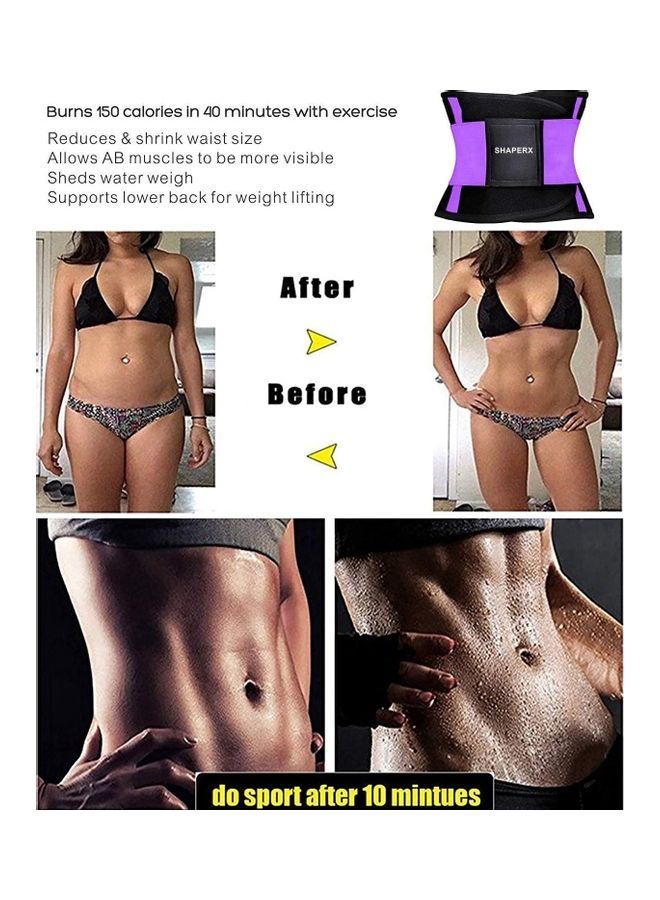 Waist Trainer Trimmer Sauna Sweat Belt Shapewear XL