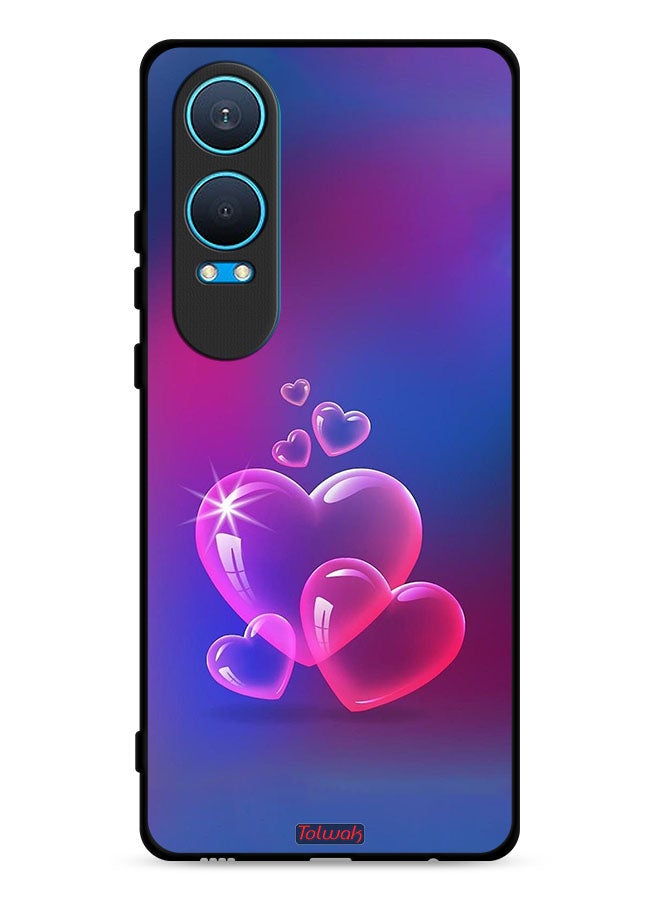 Tolwak OnePlus Nord CE4 Lite 5G Protective Case Cover Water Hearts - Image 1