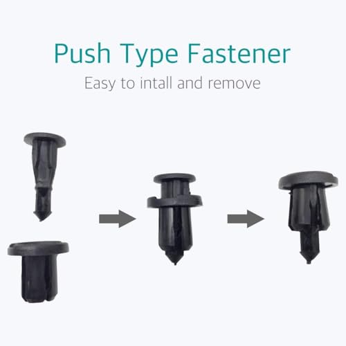 Lantee Nylon Bumper Push-Type Retainer Clips Fit for Nissan 01553-09241 240SX, 350Z, 370Z, Altima, Cube, Maxima, Murano, NV, Pathfinder, Quest, Rogue, Rogue Sport, Sentra, Titan, Versa, Xterra (30) - Image 4