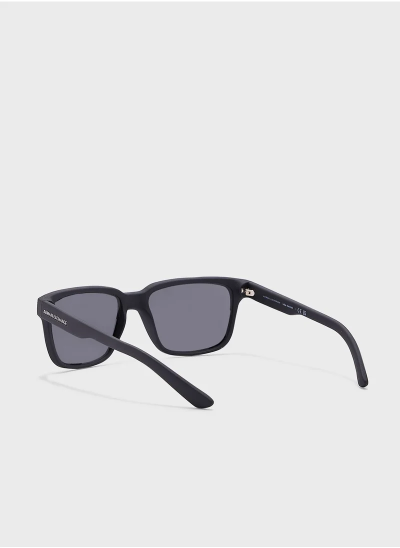 Armani Exchange 0Ax4026S Wayfarers Sunglasses