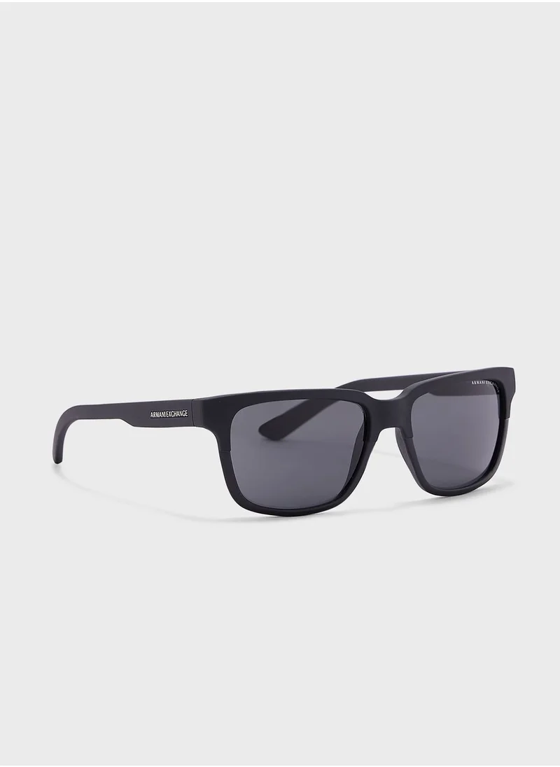 Armani Exchange 0Ax4026S Wayfarers Sunglasses