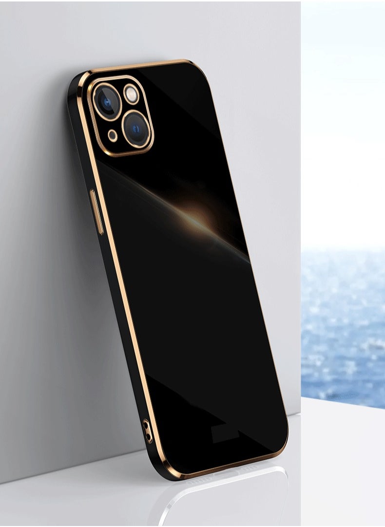 Iphone 14 Plus Black Mobile Phone Case Cover, Luxury Plating Soft Back Cover, Raised Full Camera Protection - pzsku/Z15F74F48F72A30C3E12EZ/45/_/1710732838/1df79ebd-b07e-467c-b0ac-0e1797a34e95