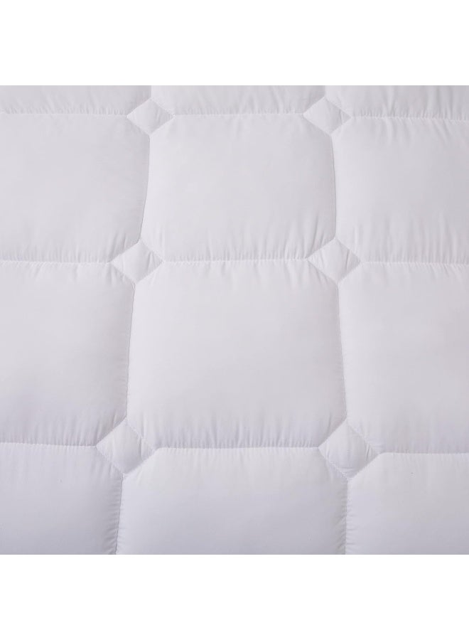 GOLDEN HOME Comforter Duvet Quilt Insert Full White Down Alternative All Season Microfiber - Image 4