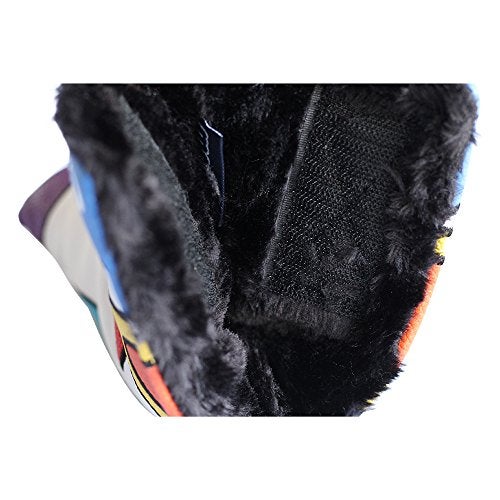 Majek Golf Retro Putter Blade Style Headcover. Limited Edition Vintage Leather Style, Psychedelic Colorful Groovy Custom Design - Image 3