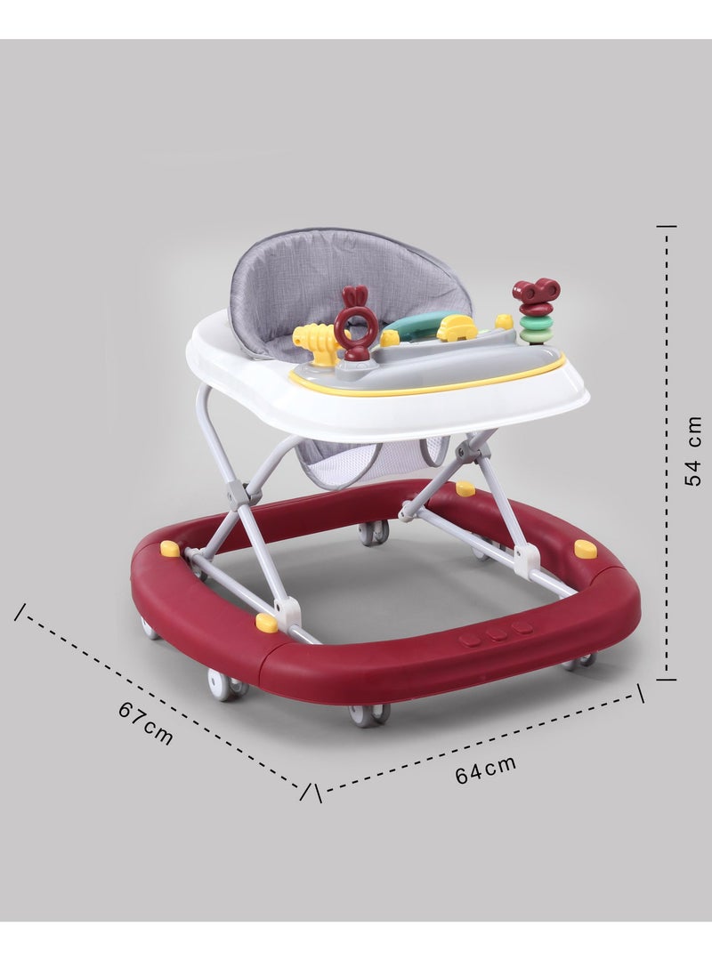 BABYCARA Infants Musical Baby Walker and Rocker Function With Adjustable Height  - Image 5
